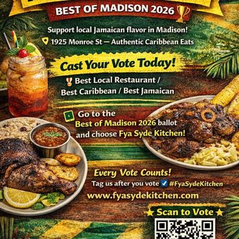Fyasyde Kitchen - Caribbean Near Me - Wisconsin Dells, Wisconsin