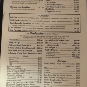 Bud's Pub & Grill - Backside menu 2019 - Pubs Near Me - Dixon, California Bud's Pub & Grill - Backside menu 2019 - Pubs Near Me - Dixon, California