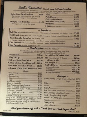 Menu photo 5 Bud's Pub & Grill Dixon, CA