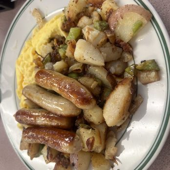 Carol's Restaurant - Sausage Links & Eggs with potatoes - Breakfast & Brunch Near Me - West Sacramento, California