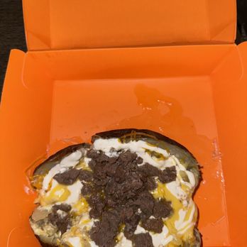 Roll Em Up Taquitos - Loaded potato with carne asada - Tacos Near Me - Corona, California