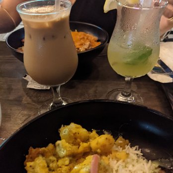 Paratha Wala - Chai tea with rum and mint lemonade - Indian Near Me - Forest Hills, New York Paratha Wala - Chai tea with rum and mint lemonade - Indian Near Me - Forest Hills, New York
