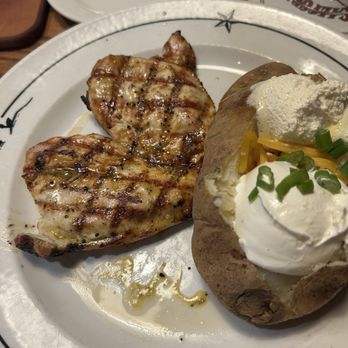 Saltgrass Steak House - Grilled chicken and baked potatoes - Steakhouses Near Me - Branson, Missouri