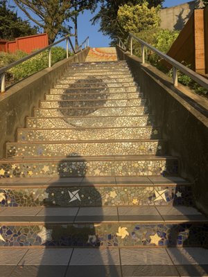 16th Avenue Tiled Steps by null