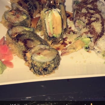 O'Sushi Canton - White tiger, snow corn and a crunch roll .. - Japanese Near Me - Canton, Michigan