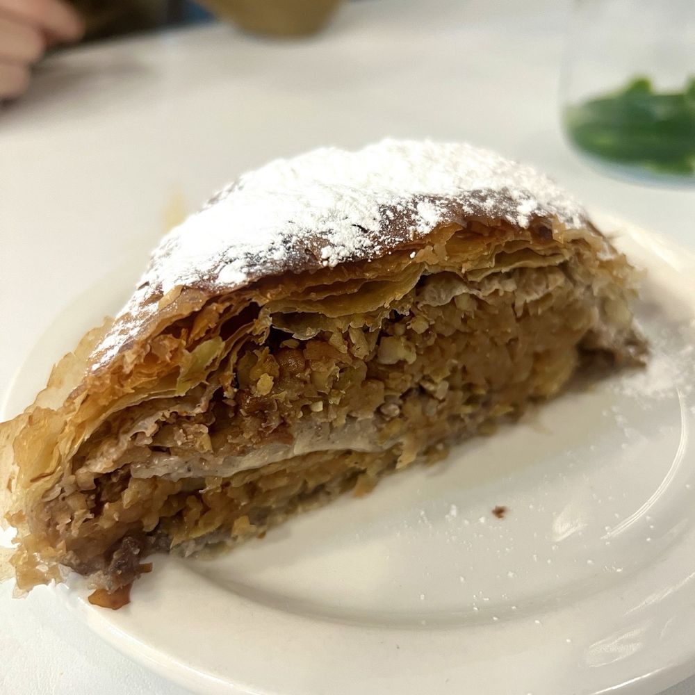 Chez Anna - a piece of pastry on a plate - Hungarian Near Me - Montreal, Quebec Chez Anna - a piece of pastry on a plate - Hungarian Near Me - Montreal, Quebec