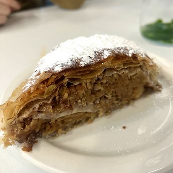 Chez Anna - a piece of pastry on a plate - Hungarian Near Me - Montreal, Quebec Chez Anna - a piece of pastry on a plate - Hungarian Near Me - Montreal, Quebec
