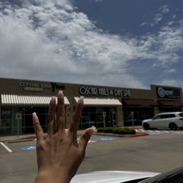 Exterior outside entrance of Oscar Nails Day Spa - Carrollton, Texas Exterior outside entrance of Oscar Nails Day Spa - Carrollton, Texas