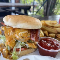 Thousand island burger