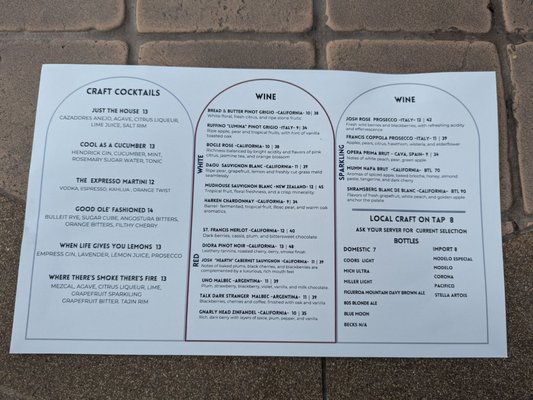 Menu photo 5 The Arches Borrego Springs, CA Menu photo 5 The Arches Borrego Springs, CA