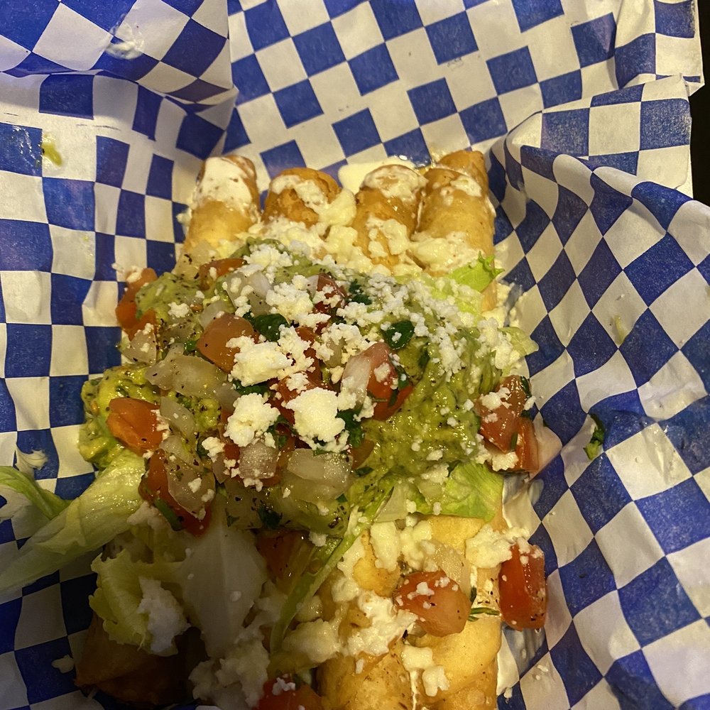 Lunchbox Hippies - Chicken Flautas special - Food Trucks Near Me - Houston, Texas Lunchbox Hippies - Chicken Flautas special - Food Trucks Near Me - Houston, Texas
