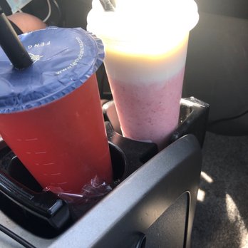 Feng Cha Teahouse - Strawberry Overload and Strawberry Breeze - Desserts Near Me - Newark, California