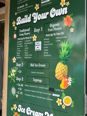 Menu photo 2 Wishing Well Shave Ice Hanalei, HI Menu photo 2 Wishing Well Shave Ice Hanalei, HI
