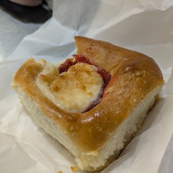 Slovacek's West - Oops, took a bite first. - Bakeries Near Me - West, Texas