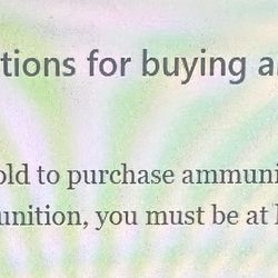 Shoot Straight - Correct ammo laws