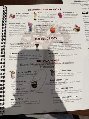 Menu photo 2 Trader Vic's Oakland, CA