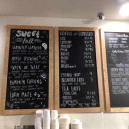 Seasonal drink menu! Seasonal drink menu!