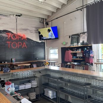 Topa Topa Brewing Company - Inside bar seating - Breweries Near Me - Santa Barbara, California