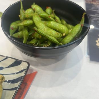 Crystal Sushi & Cajun Seafood - B1. Spicy Garlic Edamame - Seafood Near Me - Carson, California Crystal Sushi & Cajun Seafood - B1. Spicy Garlic Edamame - Seafood Near Me - Carson, California