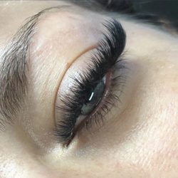 Volume lashes. $160 full sets $75 fills