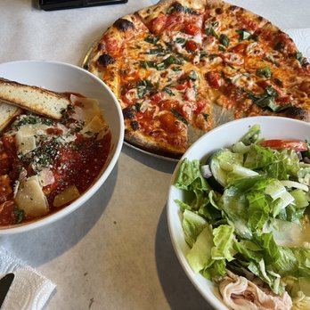 Midtown Pizza Kitchen - Lasagna, Margherita pizza with extra sauce (because I'm a whole lotta extra) and a deli salad! - Pizza Near Me - Montgomery, Alabama Midtown Pizza Kitchen - Lasagna, Margherita pizza with extra sauce (because I'm a whole lotta extra) and a deli salad! - Pizza Near Me - Montgomery, Alabama