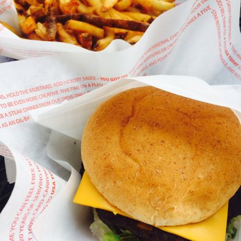 Becks Prime - Veggie burger and fries - Hot Dogs Near Me - Houston, Texas