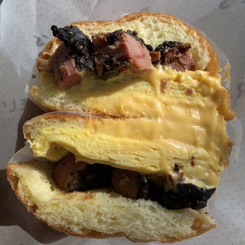 Frankel's Delicatessen - Pastrami, egg and cheese on challah - Delis Near Me - Brooklyn, New York Frankel's Delicatessen - Pastrami, egg and cheese on challah - Delis Near Me - Brooklyn, New York