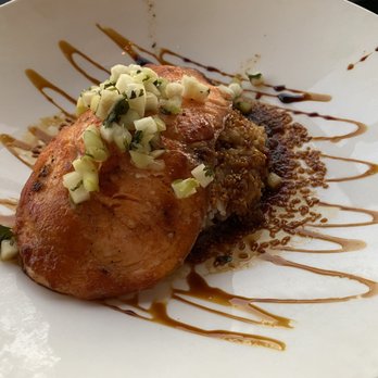 Chart House - Maple & Ginger Glazed King Salmon - Seafood Near Me - San Antonio, Texas