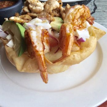 Riviera Maya - Taco salad with chicken and shrimp. Fancy! - Mexican Near Me - Rockaway, New Jersey Riviera Maya - Taco salad with chicken and shrimp. Fancy! - Mexican Near Me - Rockaway, New Jersey