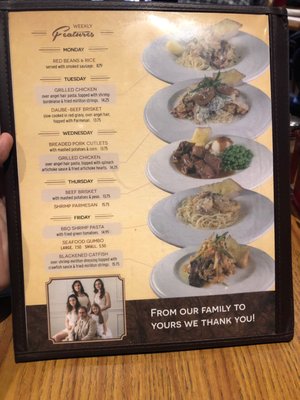 Menu photo 8 Giorlando's Restaurant Metairie, LA Menu photo 8 Giorlando's Restaurant Metairie, LA