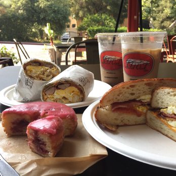 Wild Oak Cafe - Breakfast Sandwich (country potatoes sausage and white wrap), raspberry cronut, breakfast sandwich. - Cafes Near Me - Glendale, California Wild Oak Cafe - Breakfast Sandwich (country potatoes sausage and white wrap), raspberry cronut, breakfast sandwich. - Cafes Near Me - Glendale, California