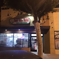 Outside of the store.
