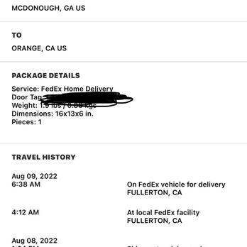FedEx Ship Center - Couriers & Delivery Services Near Me - Fullerton, California