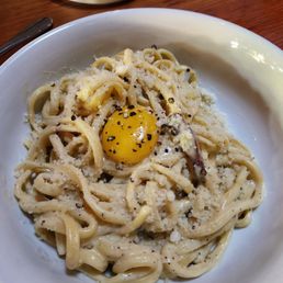 Bucatini carbonara