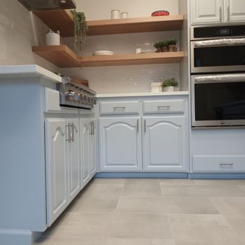 Edwin New Structural Framing - We remodel kitchens, and also if clients want to preserve the cabinets we restore them. - General Contractors Near Me