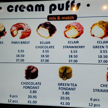 Beard Papa's - Desserts Near Me - San Mateo, California