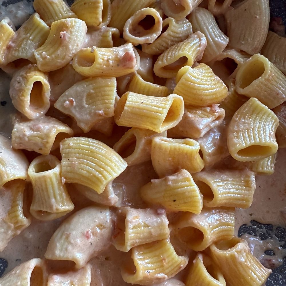 Sugorosa sauce rigatoni