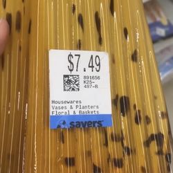 Savers - Retail price was $4.99......