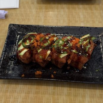 Kaijin Sushi - 4 Piece Crispy Rice with Spicy Tuna - Japanese Near Me - San Gabriel, California