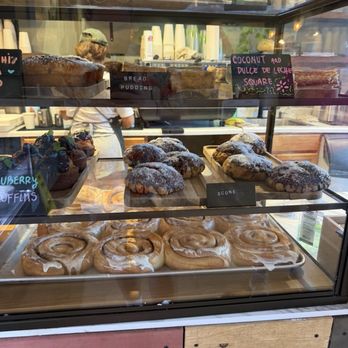 Pau Bakery - Pastry case-which we had tried the cinnamon rolls, which smelled great! - Bakeries Near Me - Lahaina, Hawaii Pau Bakery - Pastry case-which we had tried the cinnamon rolls, which smelled great! - Bakeries Near Me - Lahaina, Hawaii