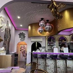 The bar/ half the restaurant