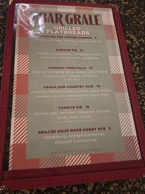 Menu photo 5 Bar Grale Louisville, KY