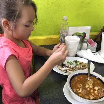Antojito Como En Casa - Third time here and Danika's Menudito is still her favorite. - Mexican Near Me - El Centro, California