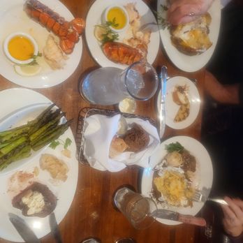 5th Street Steakhouse - Filet, lobster, asparagus, loaded baked potatoes - Steakhouses Near Me - Chico, California