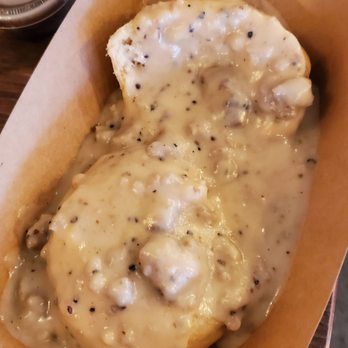 DV8 Kitchen - Biscuits and gravy. - Bakeries Near Me - Lexington, Kentucky