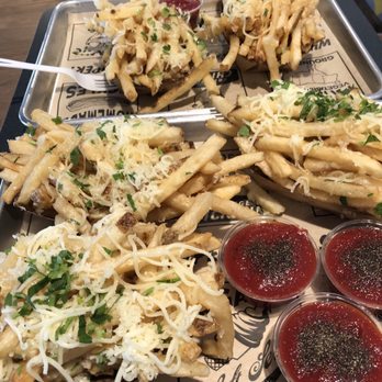 Super Duper Burgers - Garlic fries on garlic fries on garlic fries (not all 5 were mine ok) - Burgers Near Me - Berkeley, California Super Duper Burgers - Garlic fries on garlic fries on garlic fries (not all 5 were mine ok) - Burgers Near Me - Berkeley, California