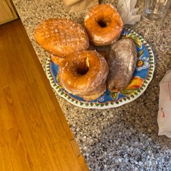 Honey dipped jelly stick and jelly donuts