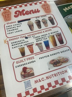 Menu photo 1 M&C Nutrition Firestone Park, CA Menu photo 1 M&C Nutrition Firestone Park, CA