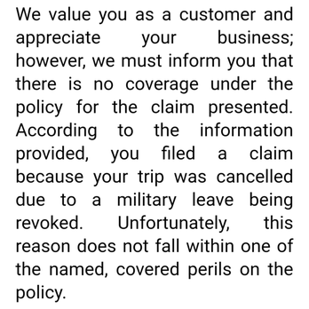 Travel Guard - This is one reply I got from them. - Insurance Near Me - Stevens Point, Wisconsin Travel Guard - This is one reply I got from them. - Insurance Near Me - Stevens Point, Wisconsin