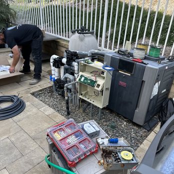 Spartan Pool & Spa - Hard at work. - Pool & Hot Tub Service Near Me Spartan Pool & Spa - Hard at work. - Pool & Hot Tub Service Near Me